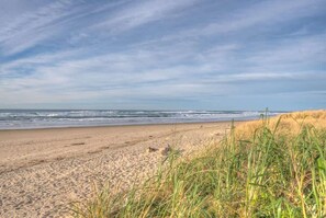 Aan het strand