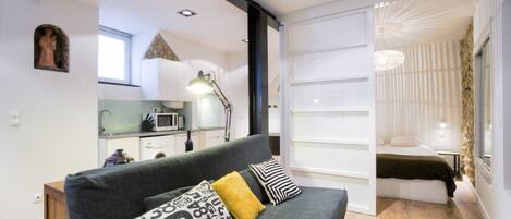 1 chambre, fer et planche à repasser, Wi-Fi gratuit, draps fournis