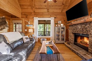 TV, fireplace, DVD player, table tennis