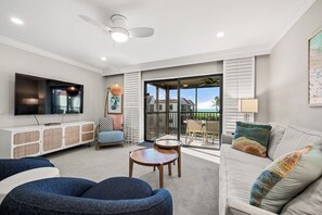 TV, DVD player - Partial Beach View 2 bed, 2 bath at Sanibel Moorings #1012 (Sanibel)
