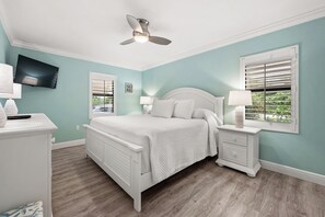 2 bedrooms, iron/ironing board, free WiFi, bed sheets