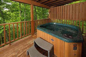 Baignoire à remous extérieure