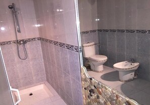 Shower, bidet