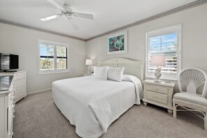 2 bedrooms, iron/ironing board, free WiFi, bed sheets - Tropical Garden View 2 bed, 2 bath at Sanibel Moorings #1032 (Sanibel)