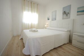 2 bedrooms, iron/ironing board, free WiFi, bed sheets