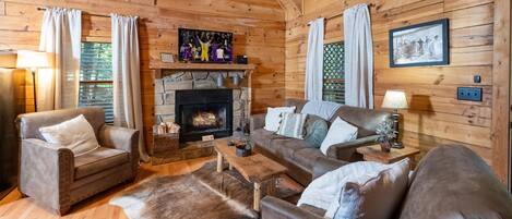 TV, fireplace, DVD player, table tennis