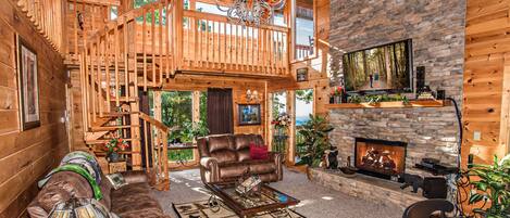 تلفزيون، مدفأة، ألعاب فيديو