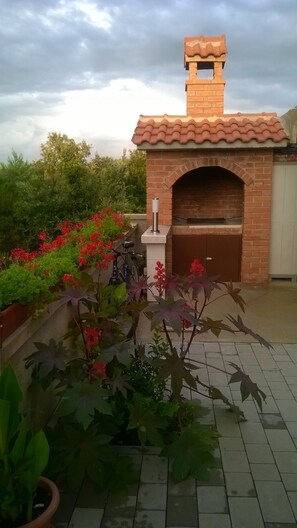Terrace/patio - Apartment in Zaton (Zadar) with Balcony, Air condition, WIFI, Washing machine (685-1) (Nin)