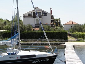 Marina - Studio apartment in Sukošan with Seaview, Balcony, Air condition, Washing machine (151-1) (Sukošan)