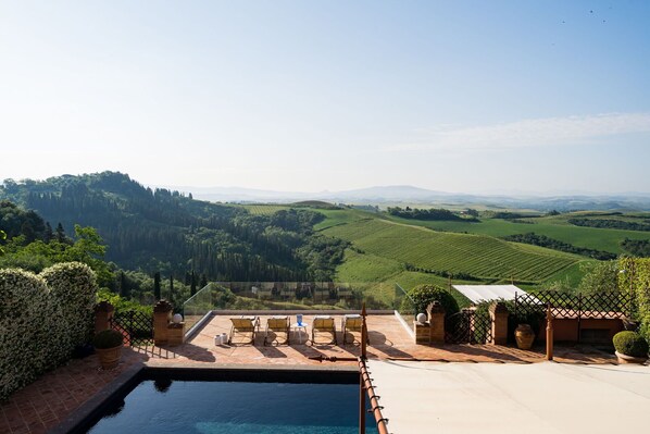 Pool - Wonderful Villa for 11 People with private pool (Peccioli)