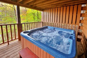 Baignoire à remous extérieure