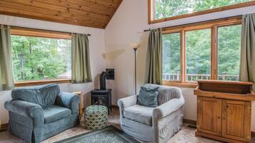 TV connectée, cheminée, lecteur de DVD, espaces bureaux