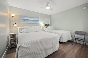 2 bedrooms, iron/ironing board, free WiFi, bed sheets