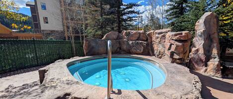 One of Two Hot Tubs at The Springs in River Run