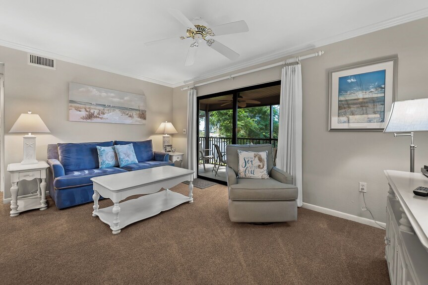 Cozy Waterfront Dock View 1 Bed, 1 Bath At Sanibel Moorings #1442 - Lighthouse Beach Park