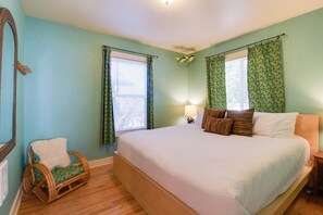 2 chambres, fer et planche à repasser, lit parapluie, Wi-Fi gratuit