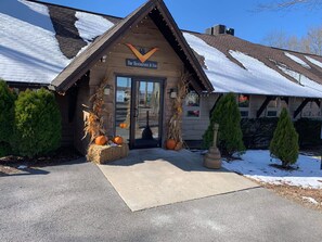 Fachada de la propiedad