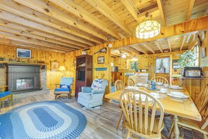 Dining - Quiet & Remote Cottage on Panther Pond! (Raymond)