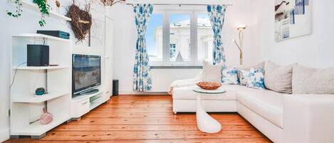 テレビ、DVD プレーヤー、ステレオ