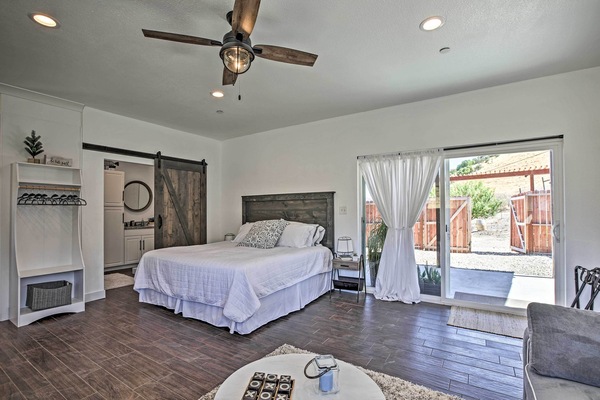 Bradley Vacation Rental Studio | 1BA | 500 Sq Ft | Single Story