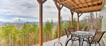NY! Hiawassee Home w / Views <1 Mi til Lake Chatuge