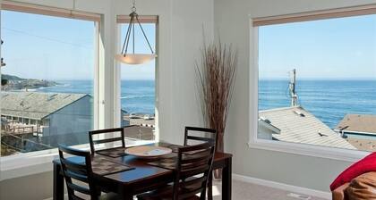 *¡Promoción!* Impresionante condominio con vista al mar w / Wifi, HDTV y chimenea y mucho más!