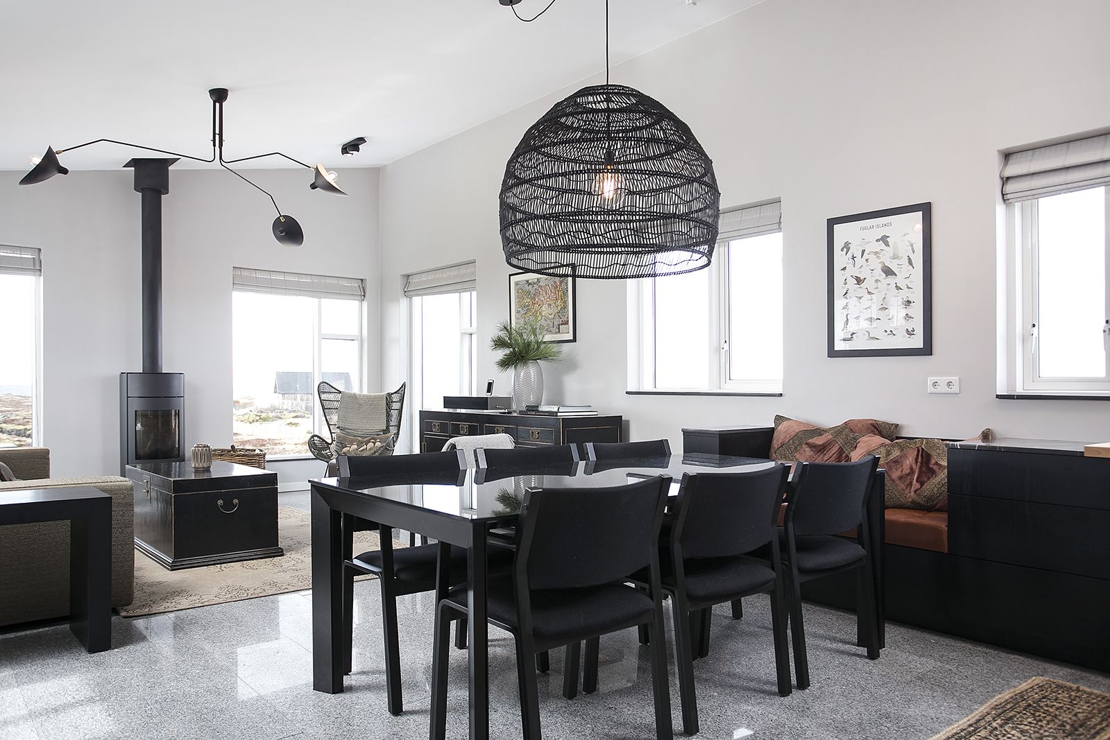 Cabin, 3 Bedrooms, Ocean View | In-room dining