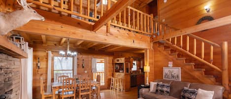 TV, fireplace, DVD player, table tennis