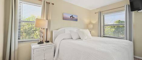 1 غرفة نوم ومكواة/لوح كي وواي فاي مجانًا وملاءات أسرّة