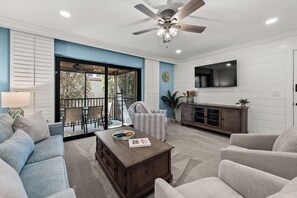 TV, DVD player - Cozy Dockside 2 bed, 2 bath at Sanibel Moorings #1512 (Sanibel)