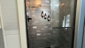 Hair dryer, towels