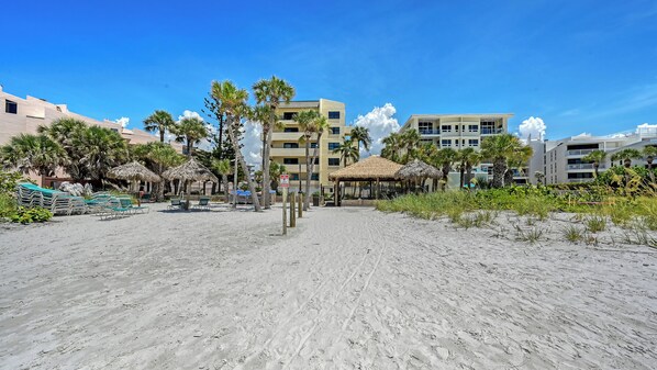 Beach nearby, beach towels
