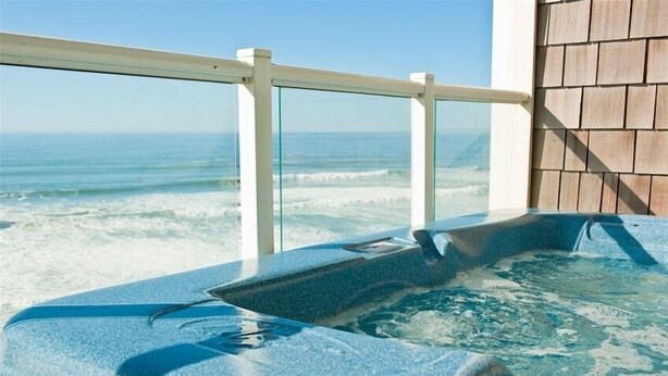 Utendørs boblebad