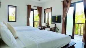 Family Room (Deluxe) | Bar mini, meja, langsir/tirai gelap terus, kalis bunyi 