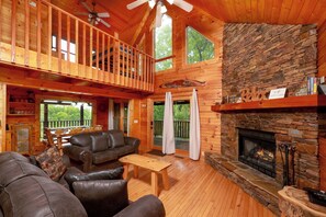 TV, fireplace, DVD player, table tennis