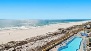 Accommodatie ligt op het strand