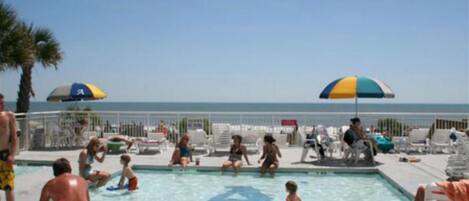 Indoor pool, a heated pool