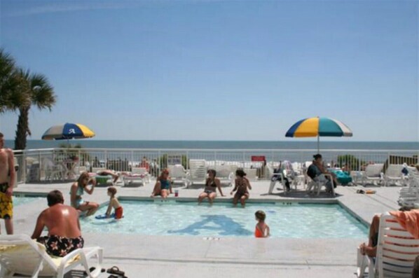 Indoor pool, a heated pool