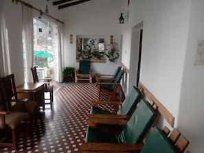 Sala de estar en el lobby