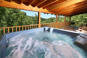 Idromassaggio all'aperto