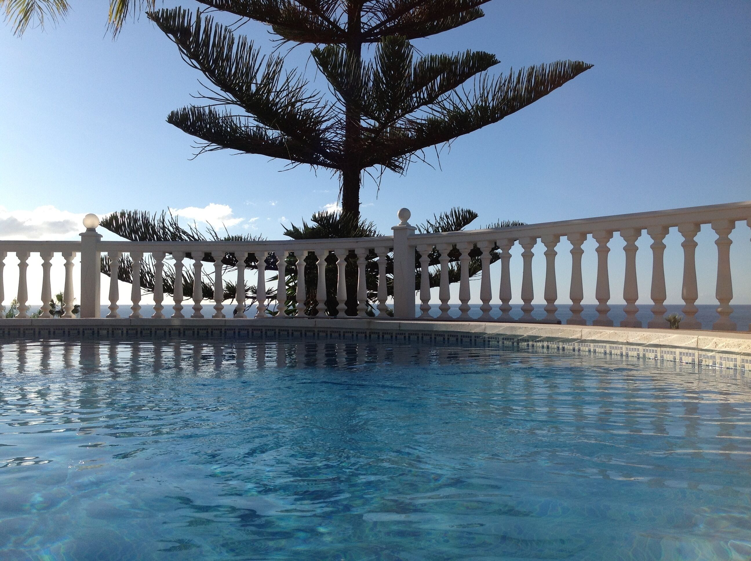 Alberca al aire libre 