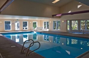 Indoor pool, a heated pool