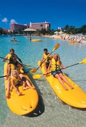 Sun loungers, beach towels