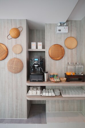 Morgenmadsbuffet mod et gebyr