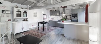 Romantic farm in the Sienese hills