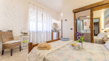 1 camera, Wi-Fi gratuito, lenzuola