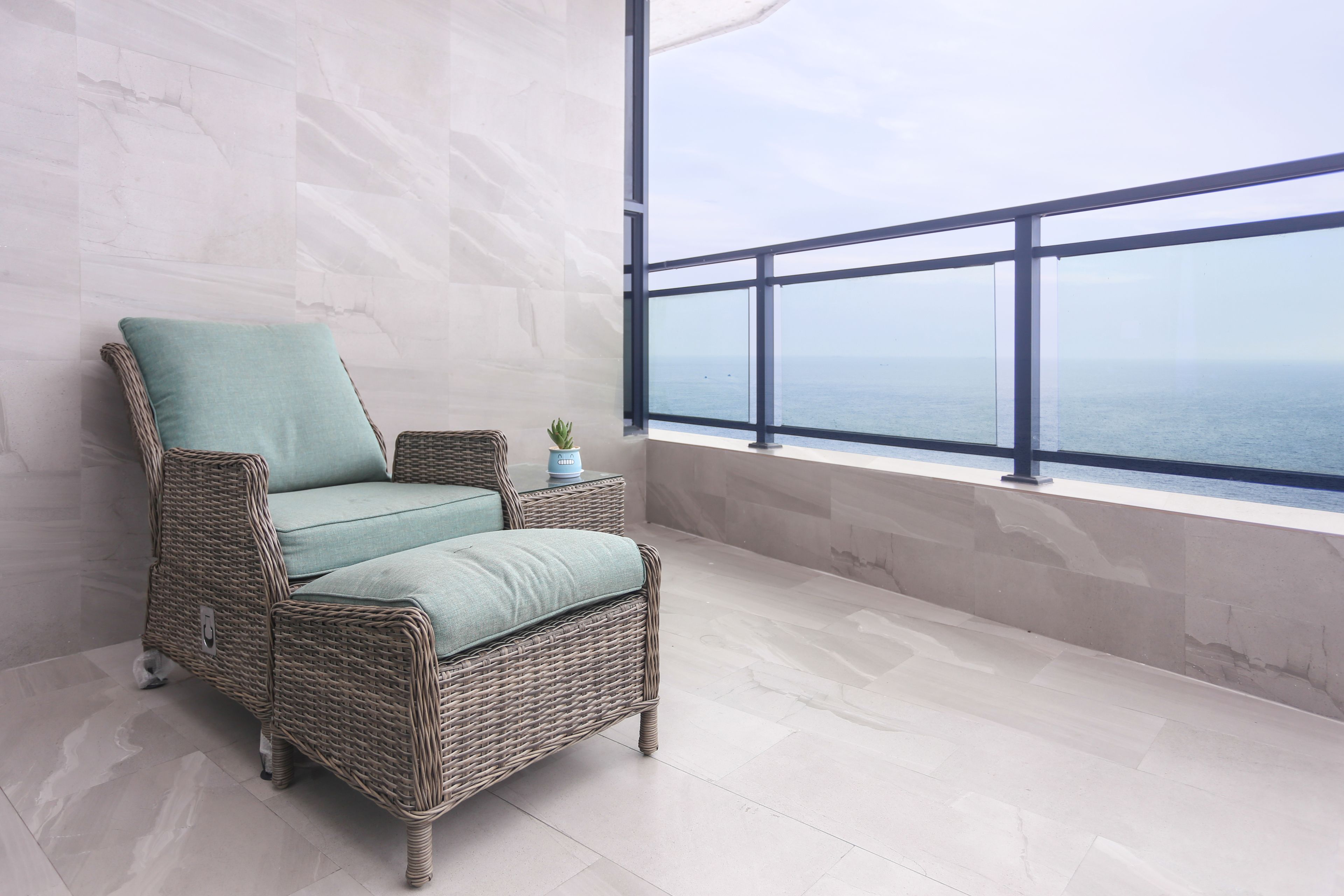 豪華海景雙床房 | 書桌、遮光窗簾/窗簾、免費 Wi-Fi