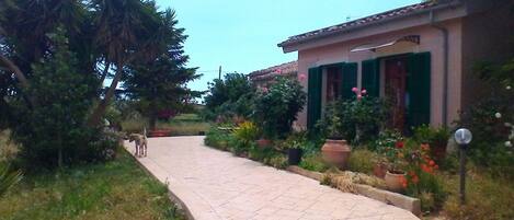 Overnattingsstedets uteområder