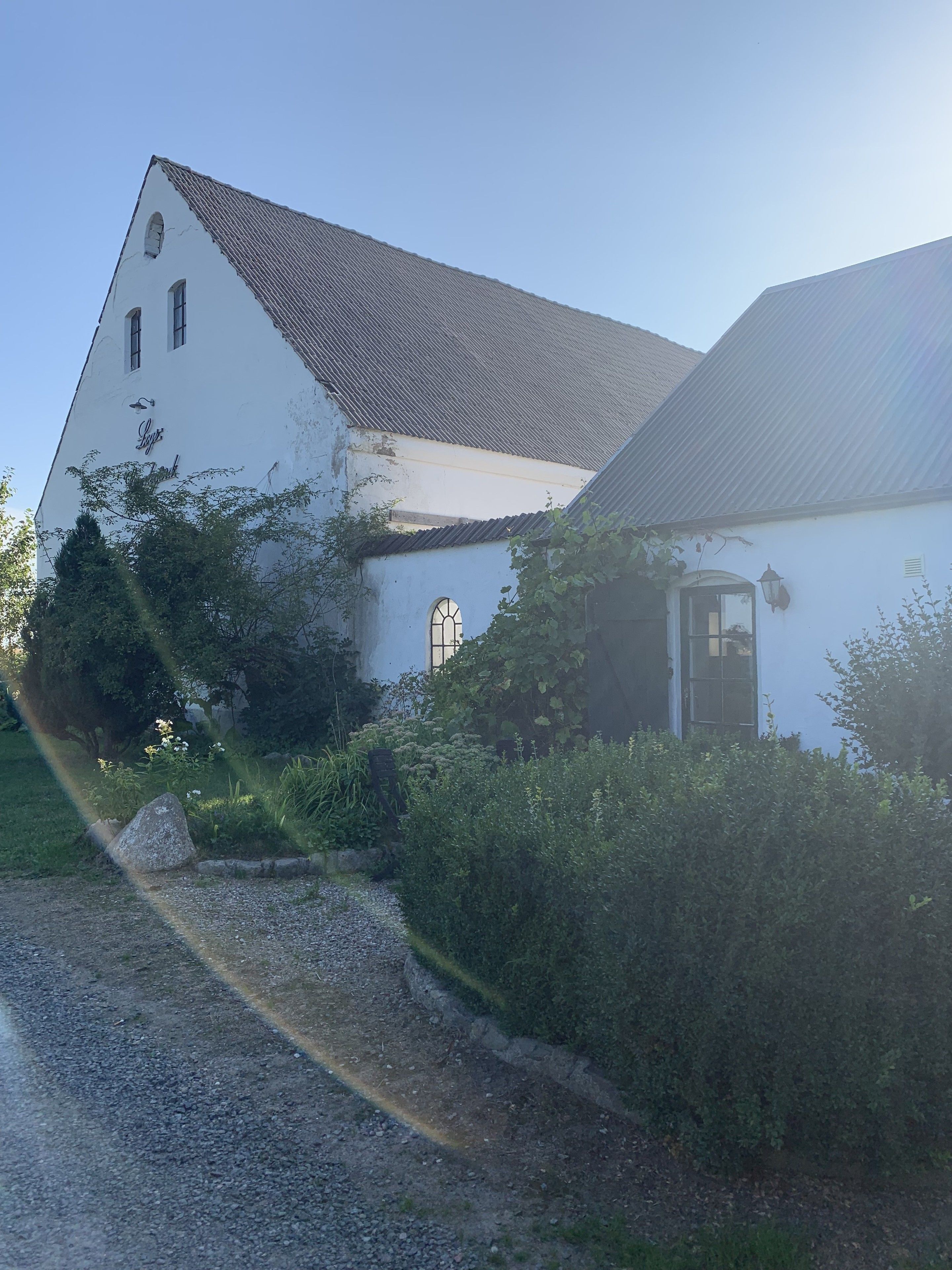 Fachada da propriedade