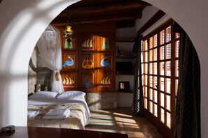 1 bedroom, internet, bed sheets - one bedroom house with terrace-split level (ELOUNDA CRETE)